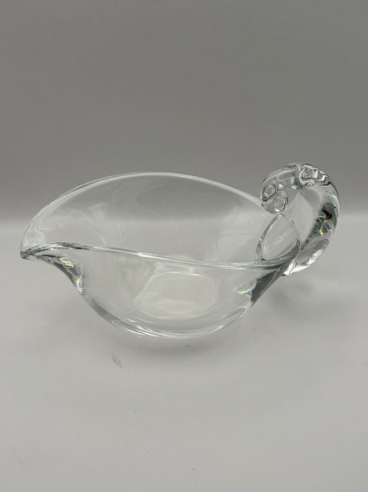 Vintage Steuben Gravy Boat (American, 20th Century)
