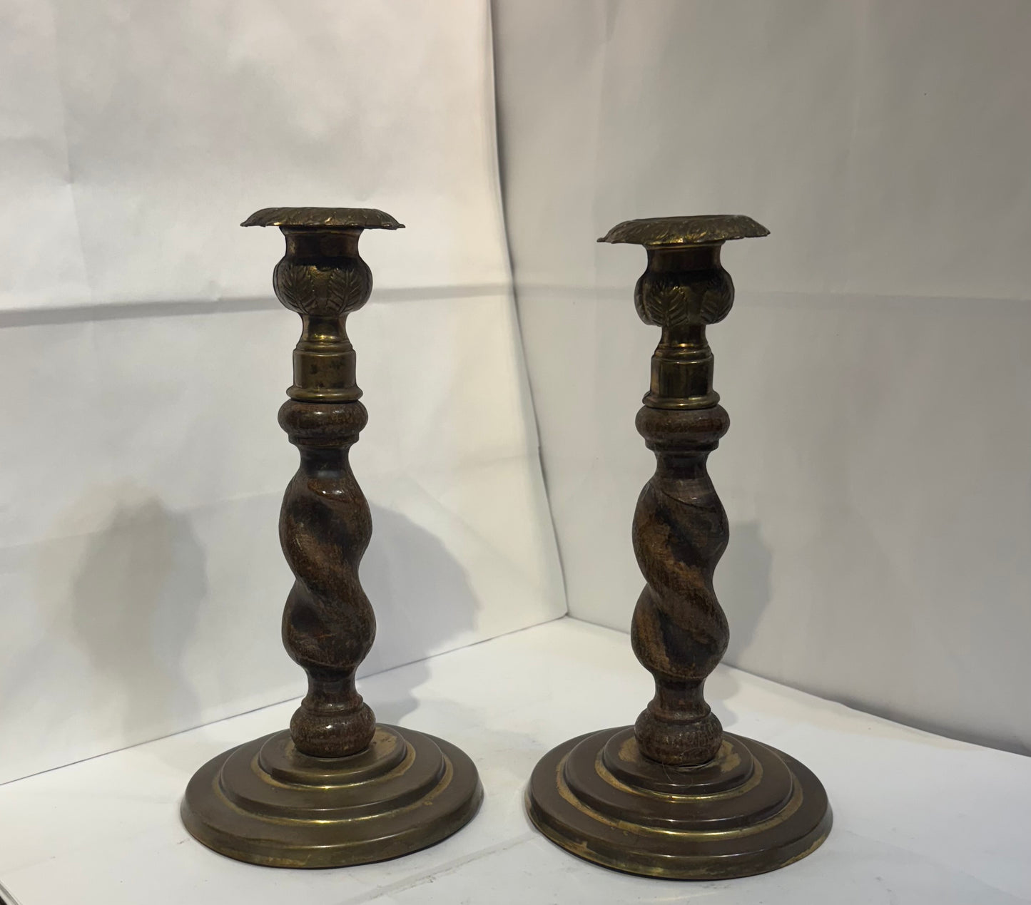 Vintage candle holders.