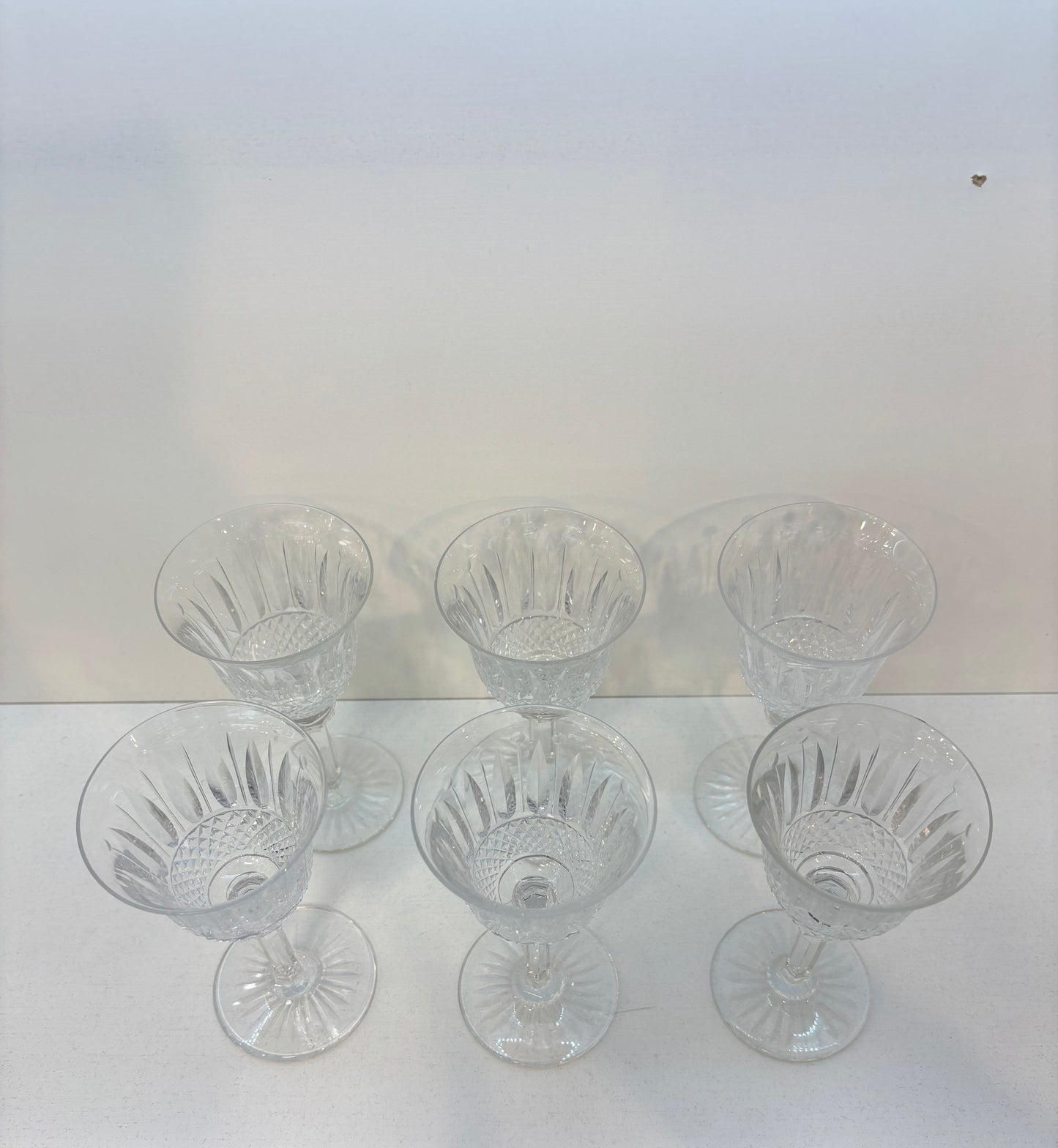 Set of 12 ST LOUIS Crystal - TOMMY Design - Port Wine Glass / Glasses - 5 1/2"