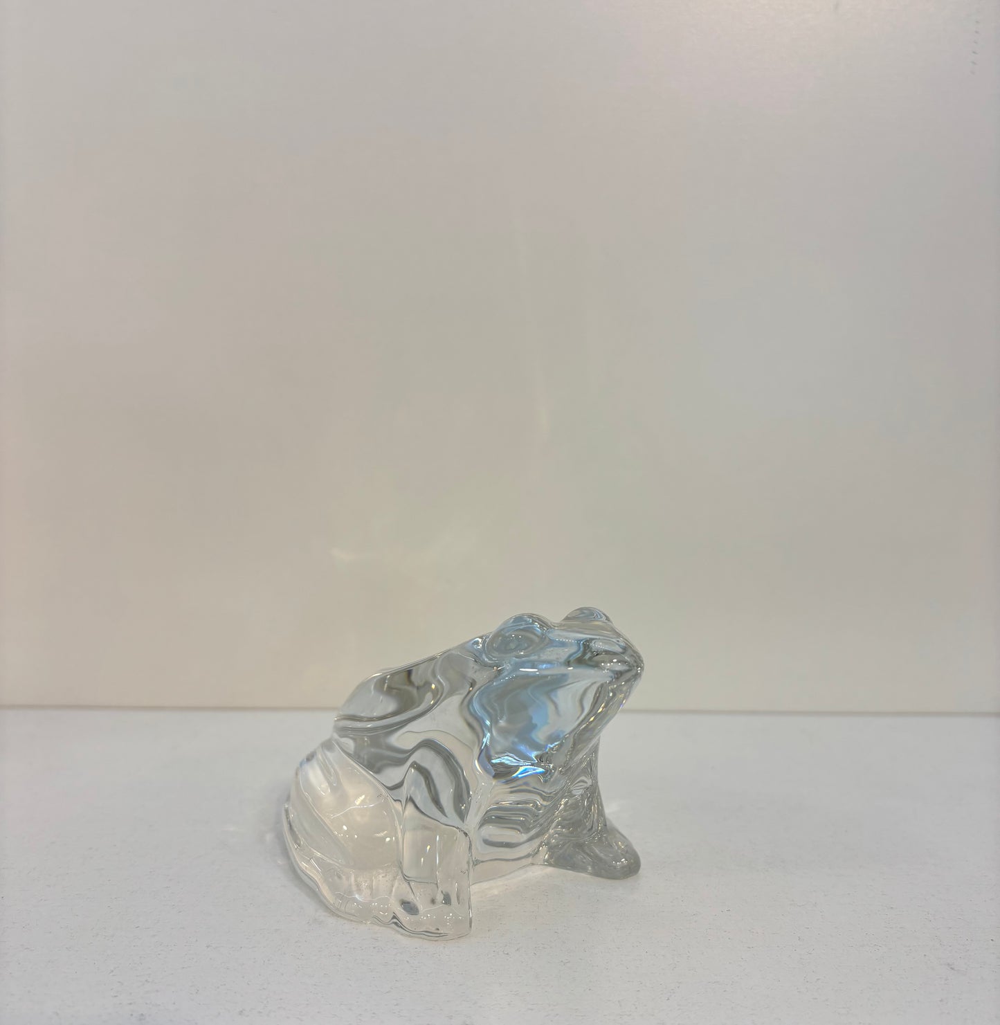 Vintage Baccarat frog