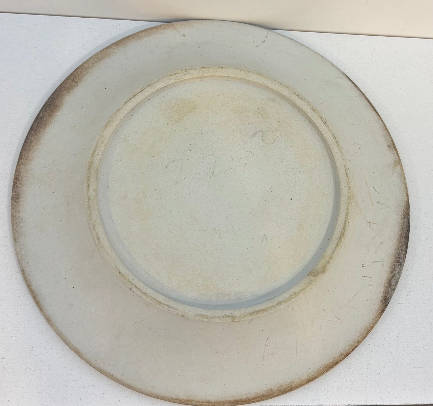 1 ANTIQUE WEDGWOOD LIGHT BLUE JASPER DIP PLATES CIRCA 1891