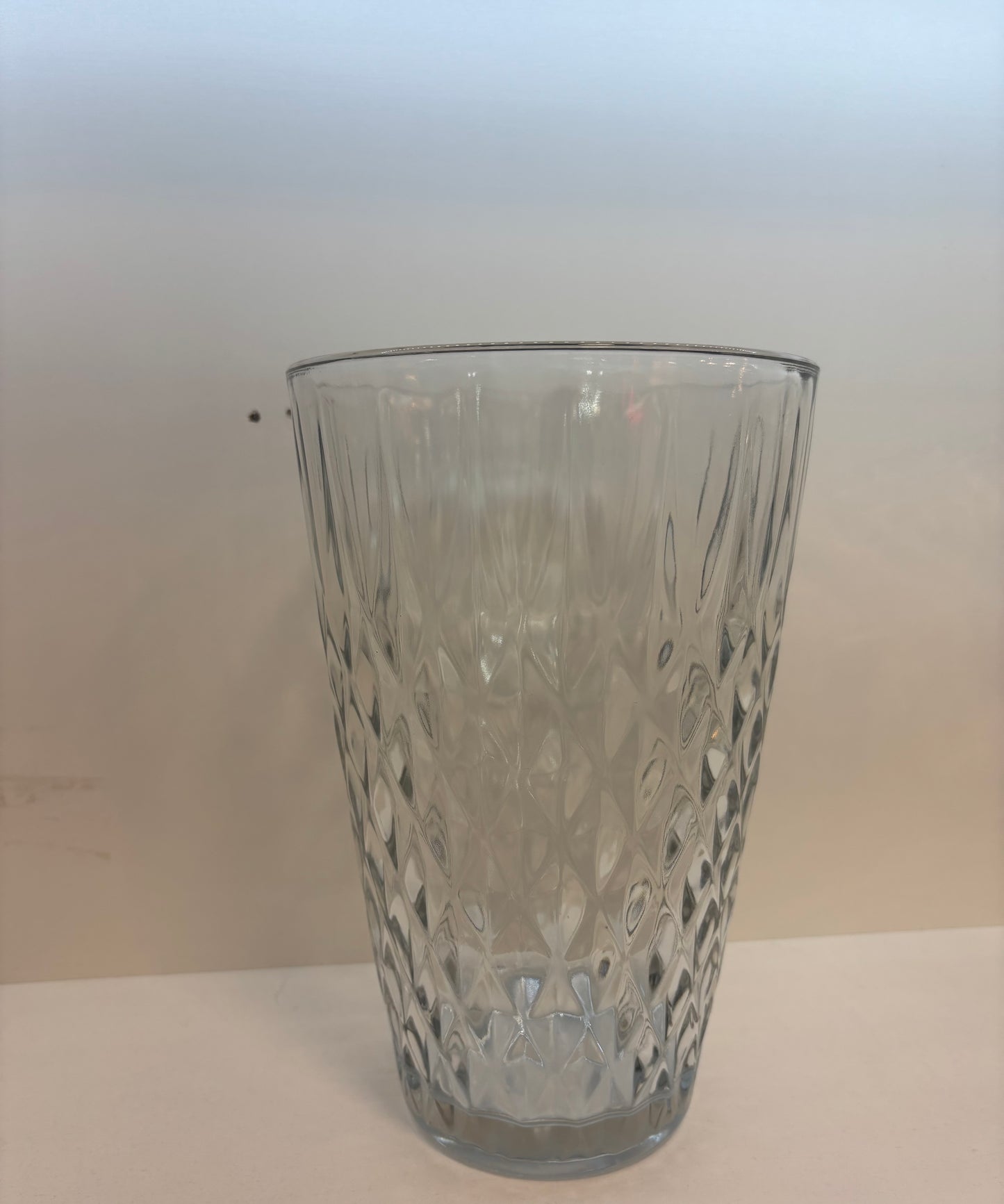 Vintage Crystal Glass Vase