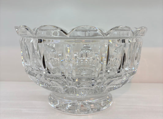 vintage cut crystal bowl