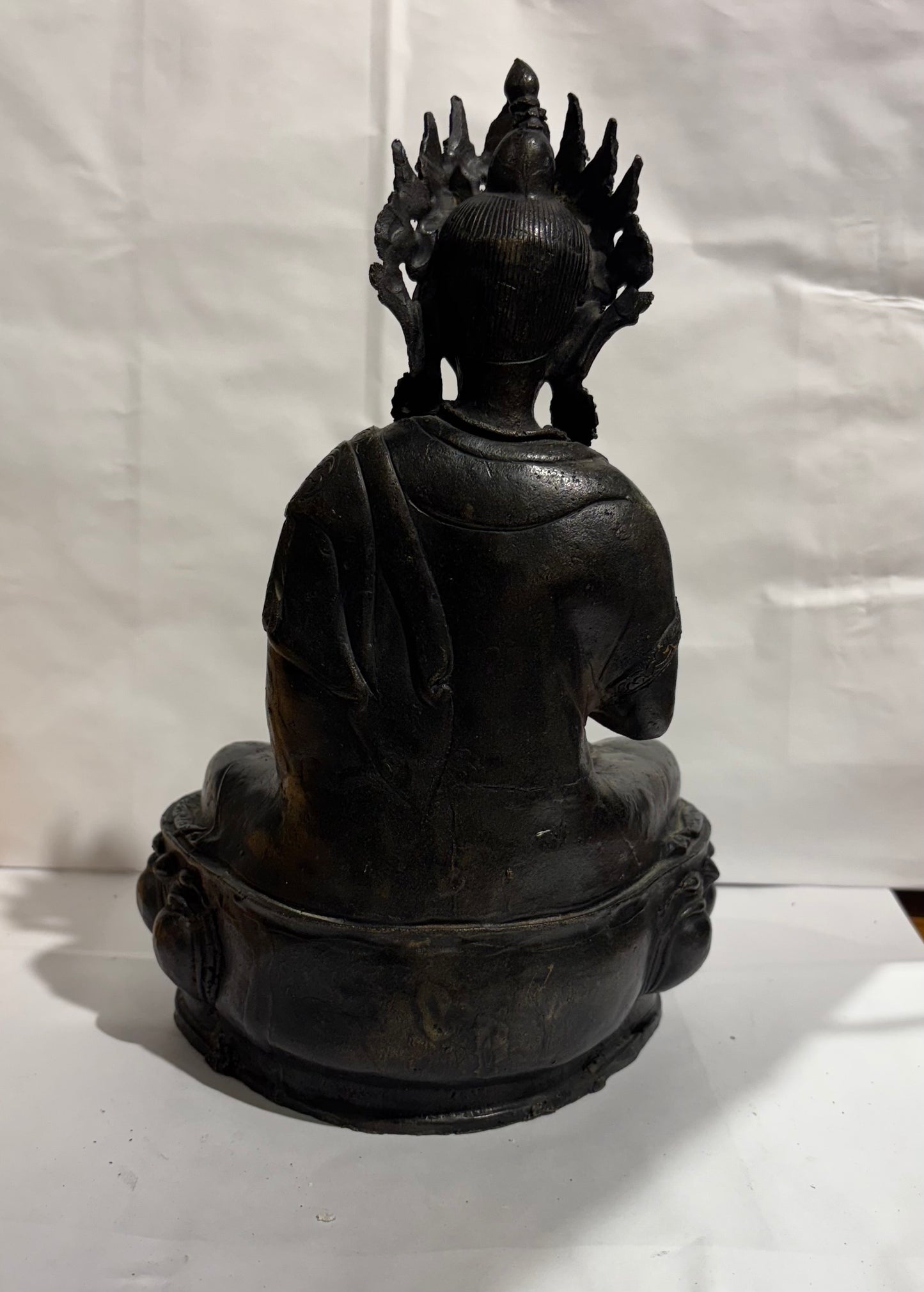 Tibetan Buddha bronze statue