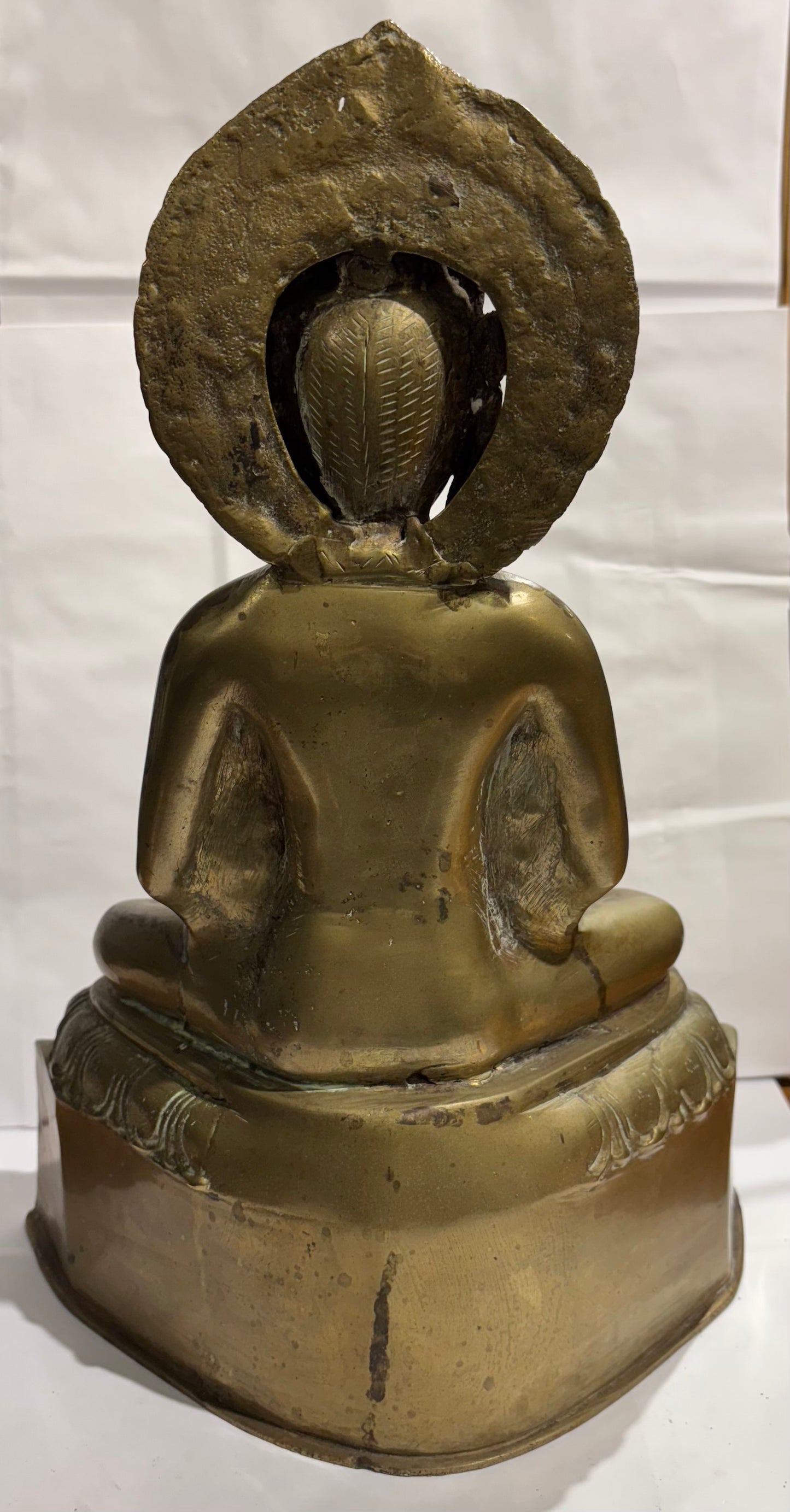 Antique handmade brass/bronze Gautama Buddha Statue