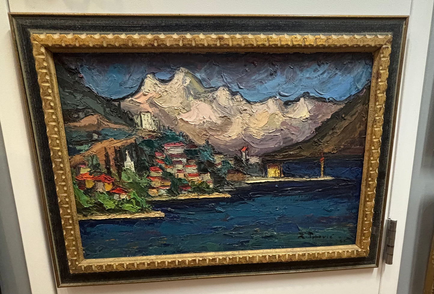 Vintage Z. Japovié 1965 painting