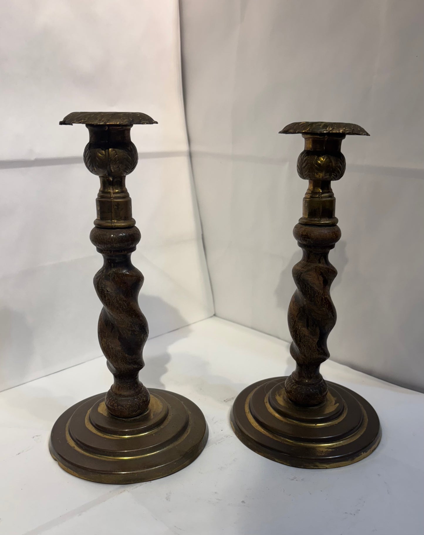 Vintage candle holders.