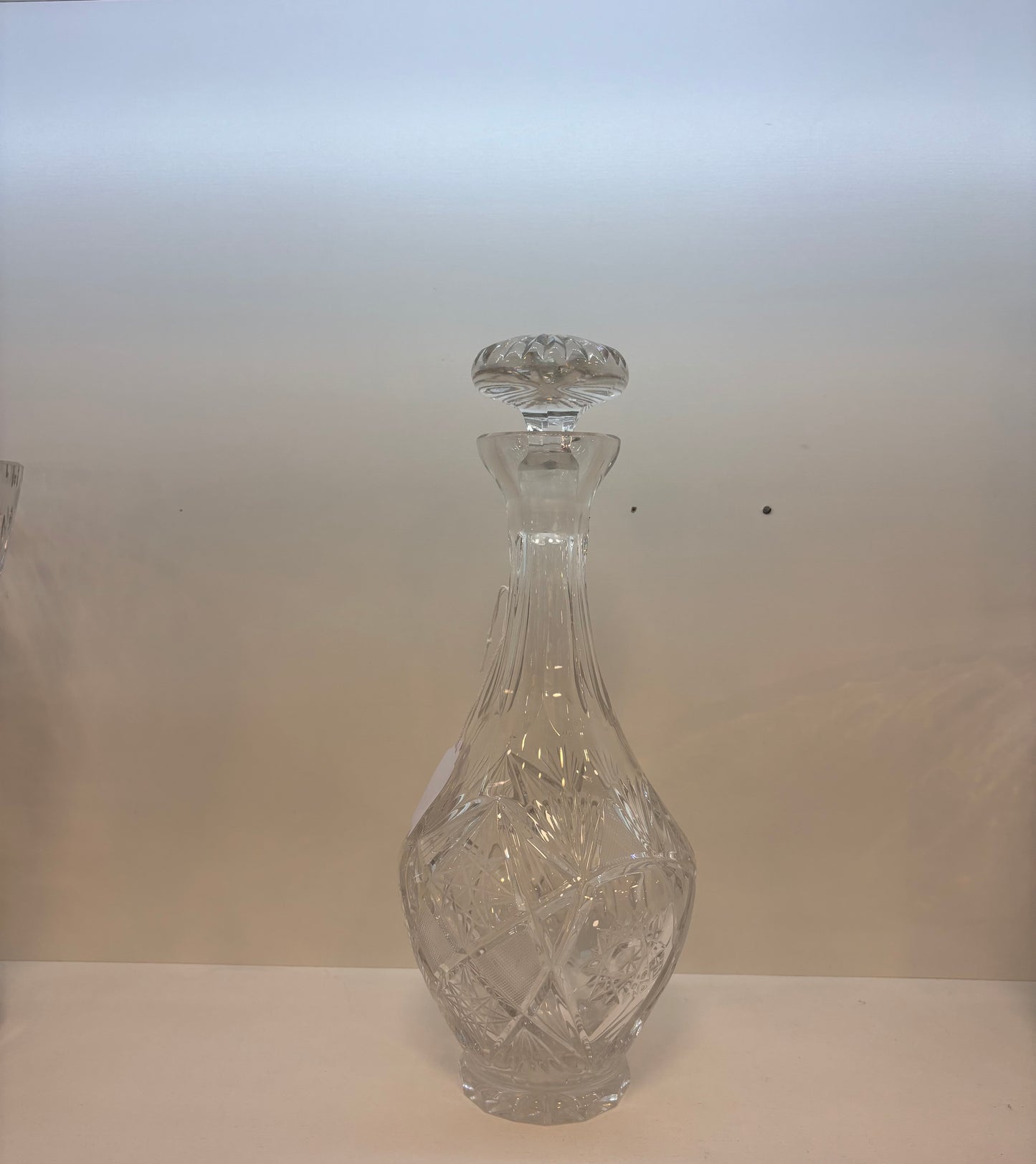 Brilliant Cut Crystal Decanter