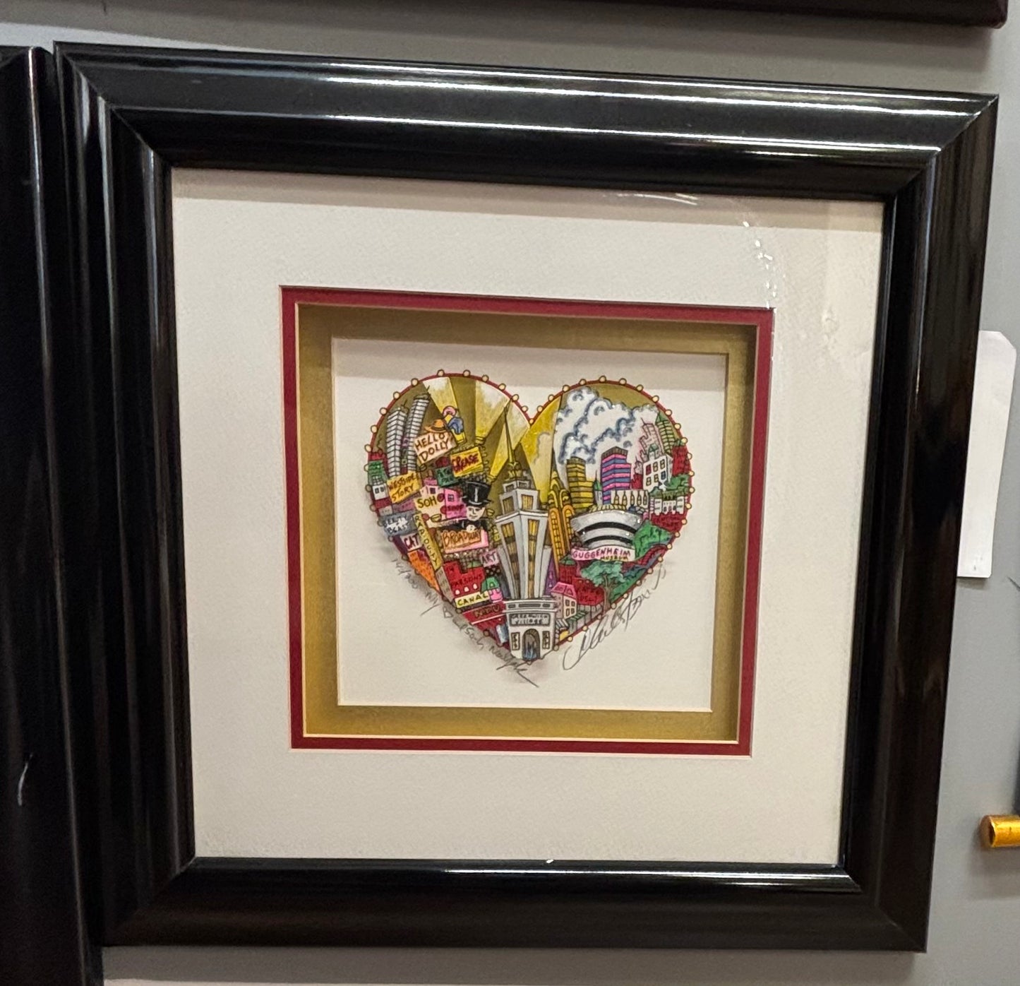 CHARLES FAZZINO
" MY HEART & SOUL NY"
3D CONSTRUCTION, SIGNED
140/300