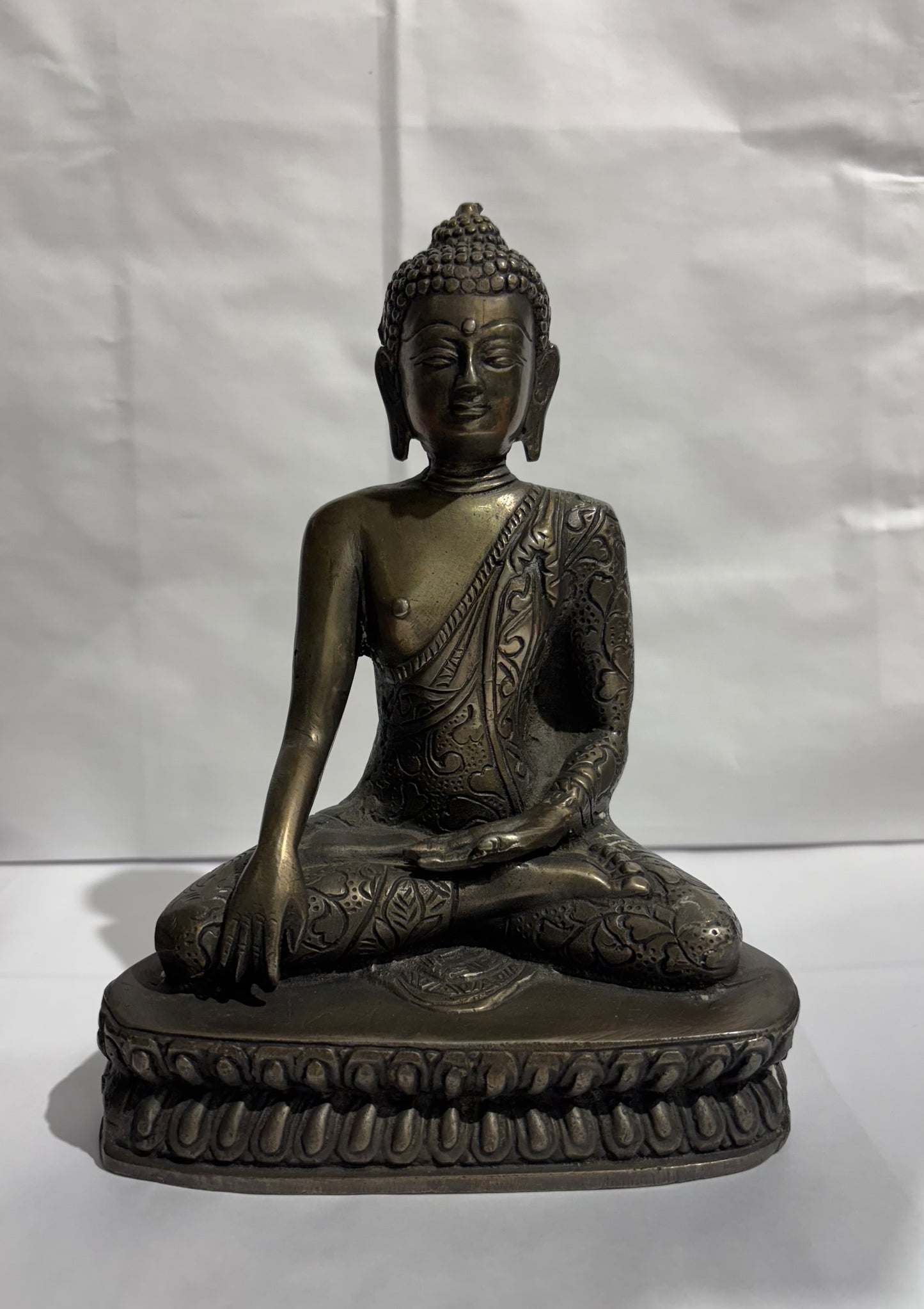 Bronze Sitting Tibetan Buddha