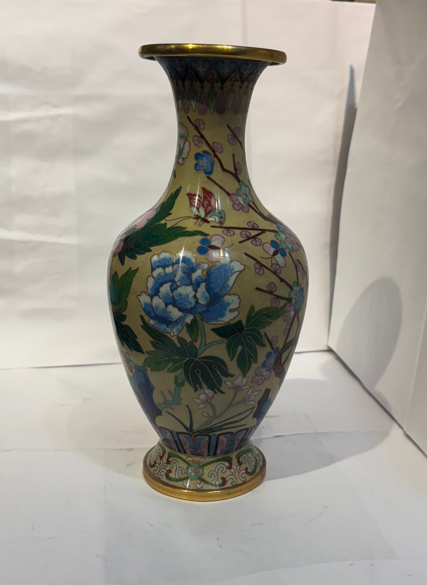 Vintage Cloisonné Vase